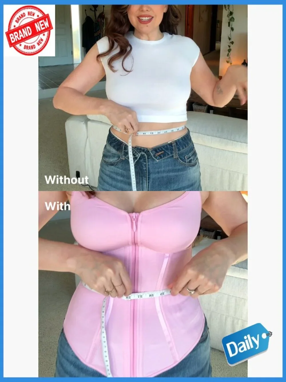 Waist Trainer Corset Top Tummy Control Shapewear Body Shaper Fajas Colombianas